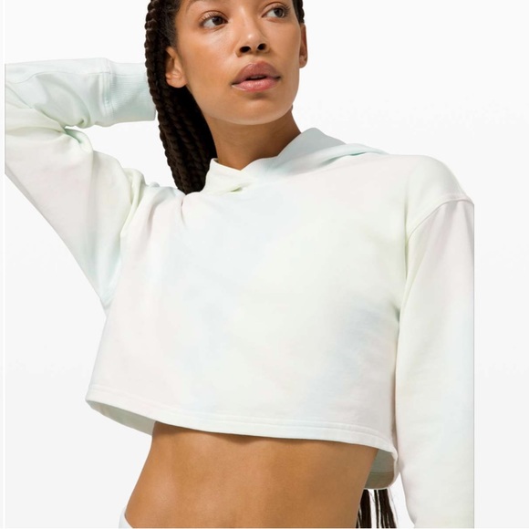 lululemon athletica Tops - Lululemon LA All Yours Cropped Hoodie